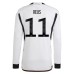 Prima Maglia Germania Mondiali 2022 Marco Reus 11 Manica Lunga Prima Maglia Germania Mondiali 2022 Marco Reus 11 Manica Lunga